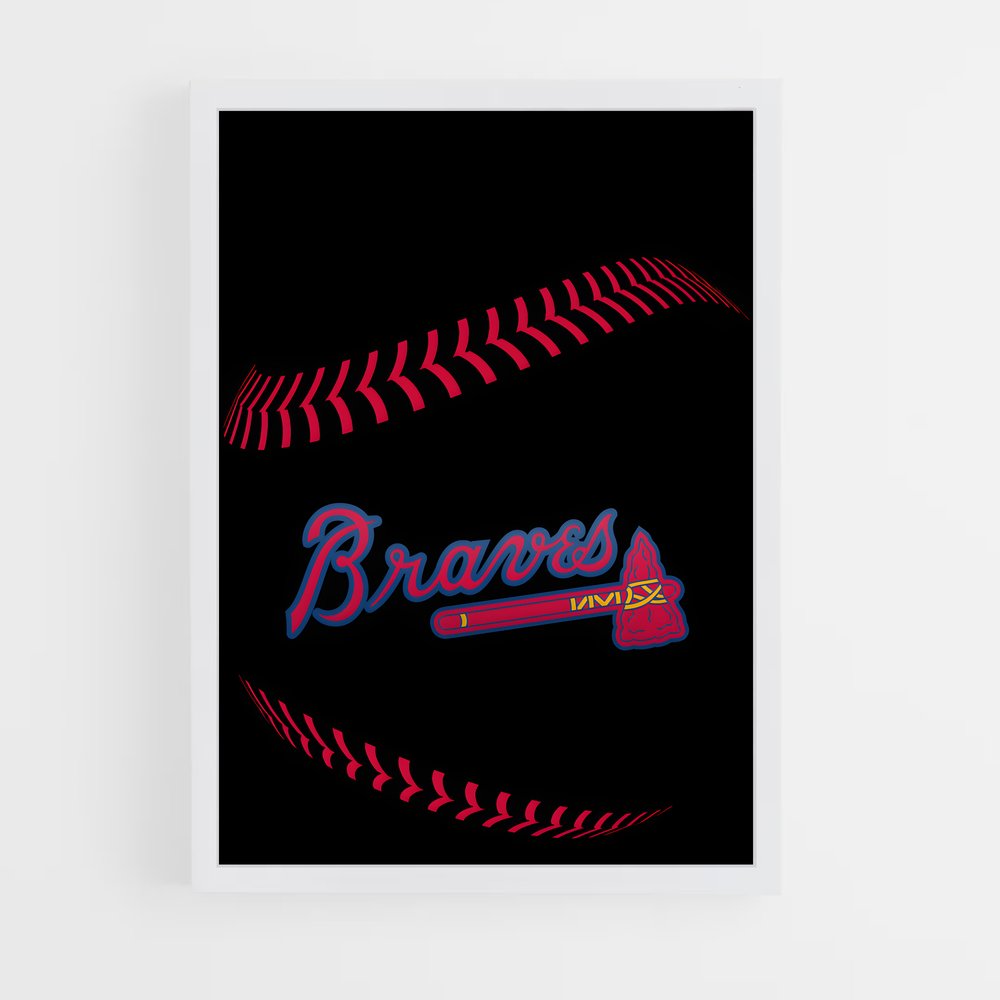 Poster Braves Forever – affiche Baseball (vue 3)